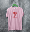 Jack Off Jill T-Shirt Love Goth Jack Off Jill Shirt Gothic Simple Artsy Tee