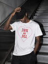 Jack Off Jill T-Shirt Love Goth Jack Off Jill Shirt Gothic Simple Artsy Tee