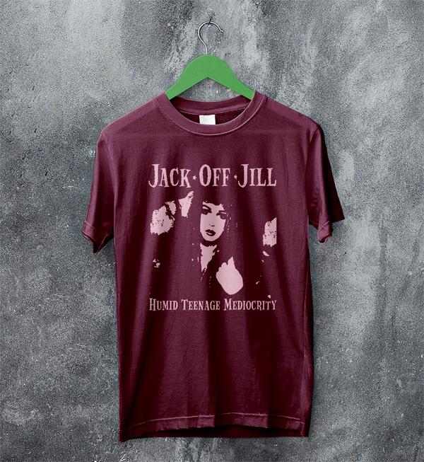 Jack Off Jill T-Shirt Humid Teenage Mediocrity Jack Off Jill Shirt Album Artsy Tee
