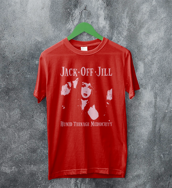 Jack Off Jill T-Shirt Humid Teenage Mediocrity Jack Off Jill Shirt Album Artsy Tee