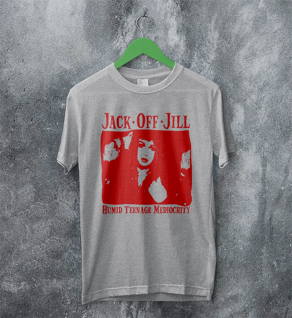 Jack Off Jill T-Shirt Humid Teenage Mediocrity Jack Off Jill Shirt Album Artsy Tee