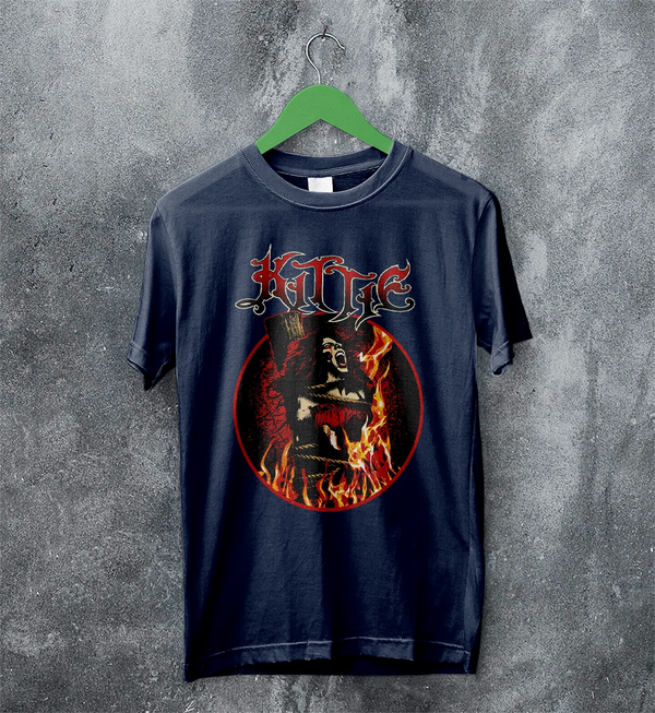Kittie Female Band T-Shirt Metalcore Girl Kittie Band Shirt Heavy Metal Music Tee