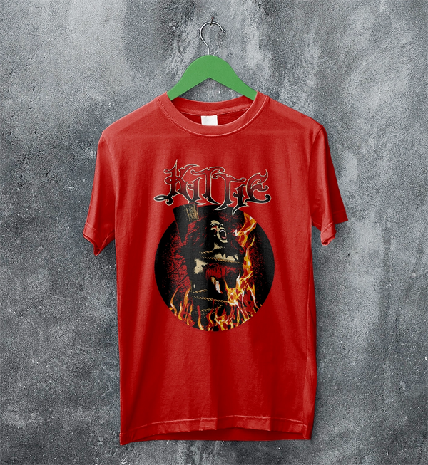 Kittie Female Band T-Shirt Metalcore Girl Kittie Band Shirt Heavy Metal Music Tee