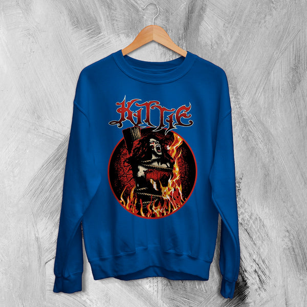 Kittie Female Band Sweatshirt Metalcore Girl Kittie Band Shirt Heavy Metal Music Crewneck