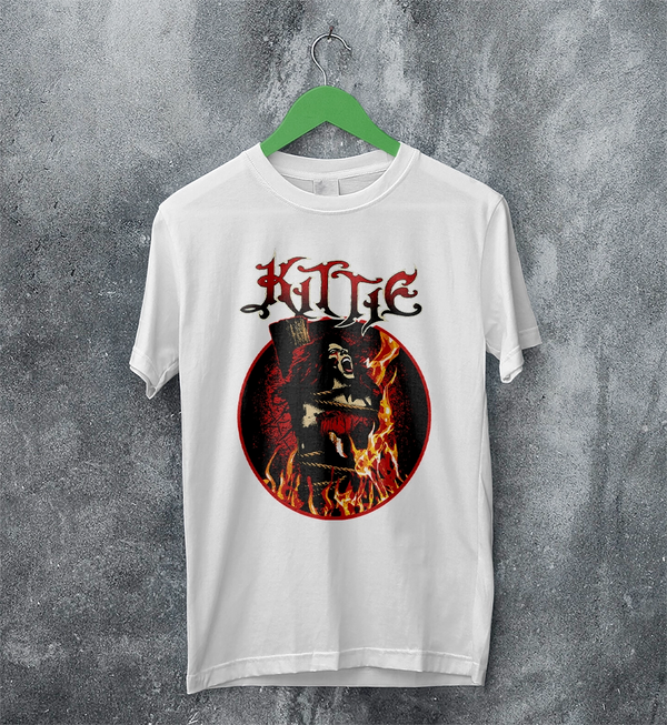 Kittie Female Band T-Shirt Metalcore Girl Kittie Band Shirt Heavy Metal Music Tee