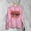 Kittie Band Blood Artsy Sweatshirt Metalcore Girl Kittie Shirt Heavy Metal Members Crewneck
