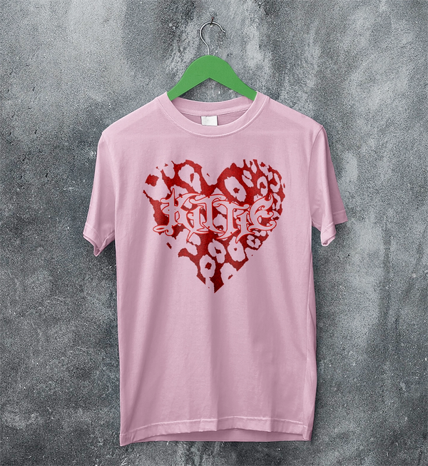 Kittie Love Logo T-Shirt Metalcore Kittie Band Shirt Love Heavy Metal Tee