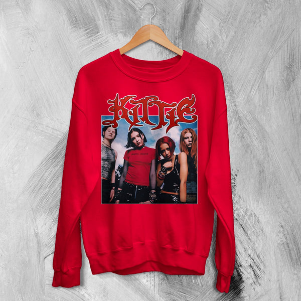 Kittie Member Sweatshirt Photo Kittie Band Shirt Heavy Metalcore Female Band Crewneck