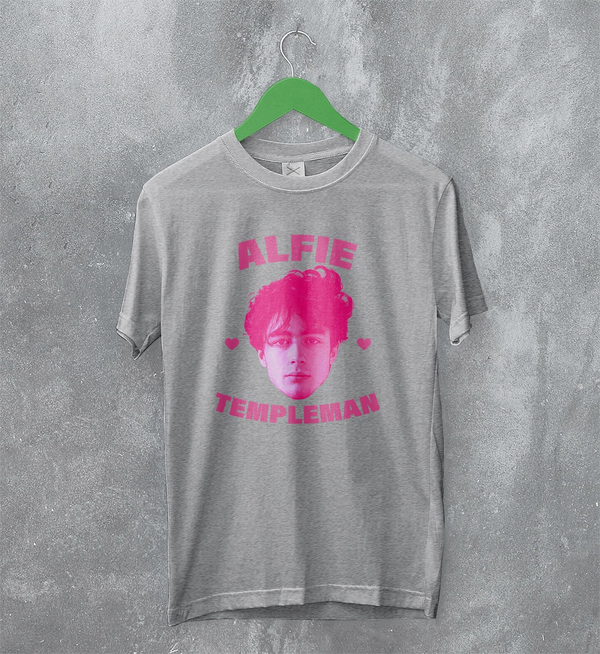 Retro Alfie Templeman T-Shirt Alfie Templeman Pop Shirt Vintage Music Tee