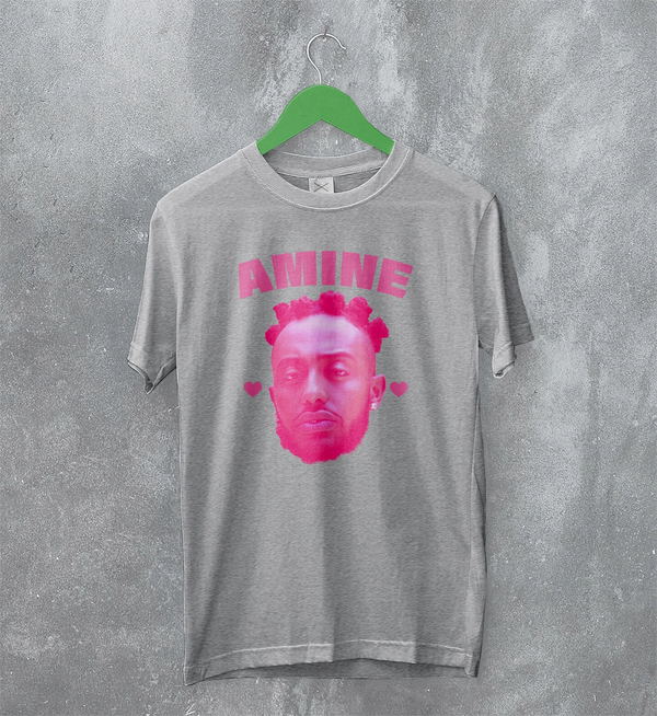 Retro Amine T-Shirt Rapper Amine Shirt Vintage Aminé Hiphop Rap Music Tee