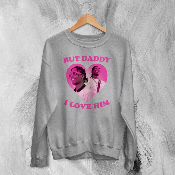 Vintage Asap Rocky Sweatshirt Flacko Love ASAP Rocky Lover Shirt Hiphop Rap Crewneck