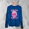 Retro Asap Rocky Sweatshirt Vintage Flacko ASAP Rocky Rap Shirt Hiphop Crewneck