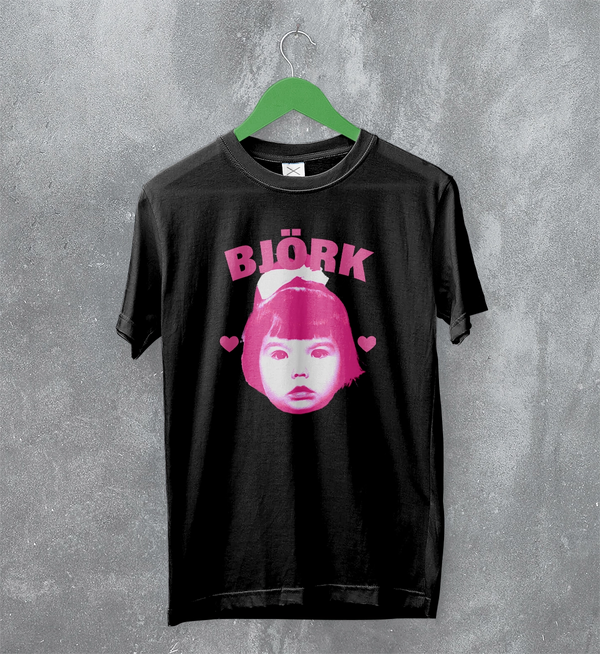Retro Bjork TShirt Pop Bjork Shirt Vintage Greatest Hits Graphic Tee