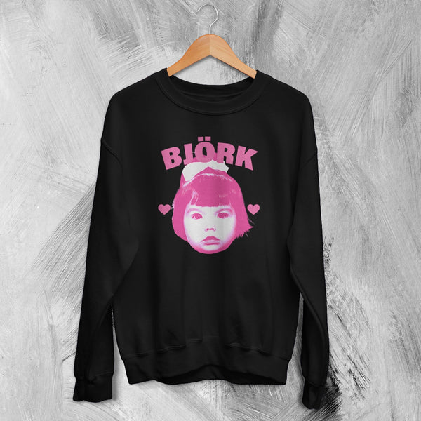 Retro Bjork Sweatshirt Pop Bjork Shirt Vintage Greatest Hits Graphic Crewneck