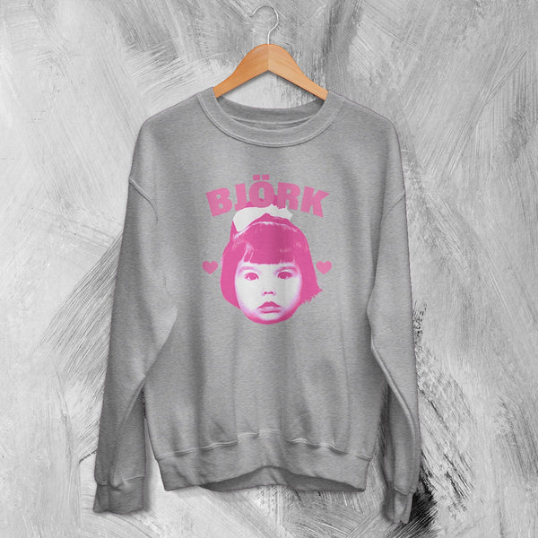 Retro Bjork Sweatshirt Pop Bjork Shirt Vintage Greatest Hits Graphic Crewneck