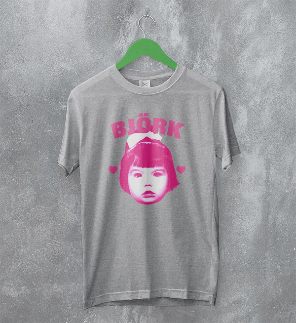 Retro Bjork TShirt Pop Bjork Shirt Vintage Greatest Hits Graphic Tee