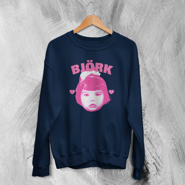 Retro Bjork Sweatshirt Pop Bjork Shirt Vintage Greatest Hits Graphic Crewneck