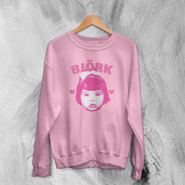 Retro Bjork Sweatshirt Pop Bjork Shirt Vintage Greatest Hits Graphic Crewneck