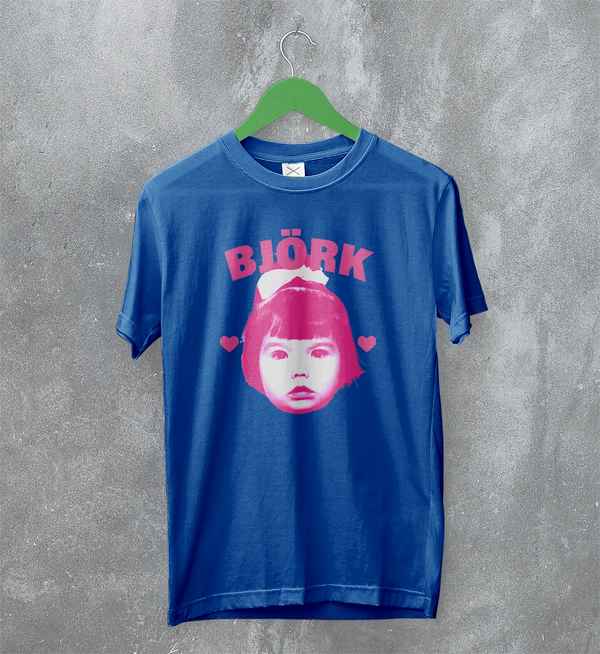 Retro Bjork TShirt Pop Bjork Shirt Vintage Greatest Hits Graphic Tee