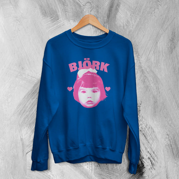Retro Bjork Sweatshirt Pop Bjork Shirt Vintage Greatest Hits Graphic Crewneck