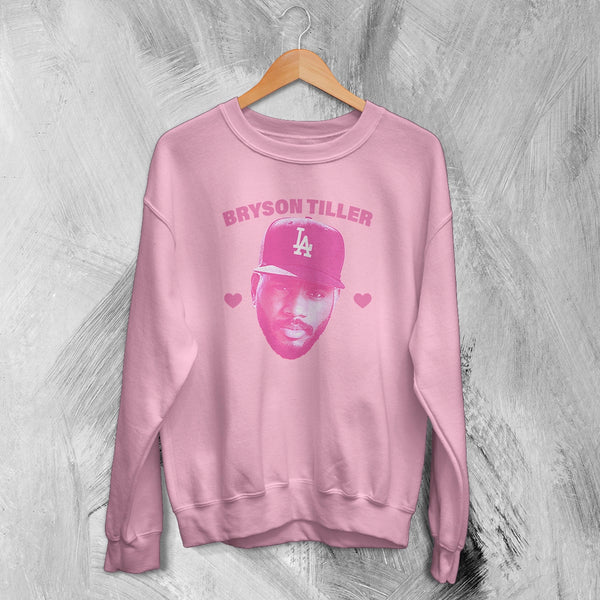 Retro Bryson Tiller Sweatshirt Rapper Bryson Tiller Shirt Vintage Rap Fans Crewneck