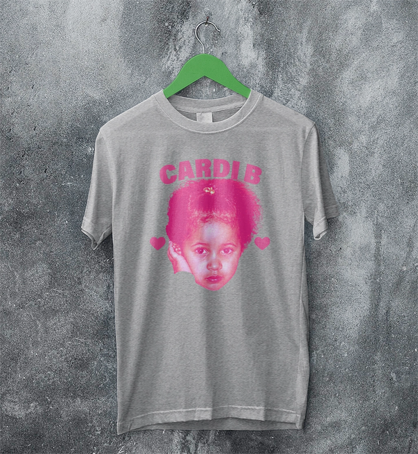 Retro Cardi B T-Shirt Rap Cardi B Concert Shirt Music Rapper Tee