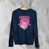 Retro Cardi B Sweatshirt Rap Cardi B Concert Shirt Music Rapper Crewneck