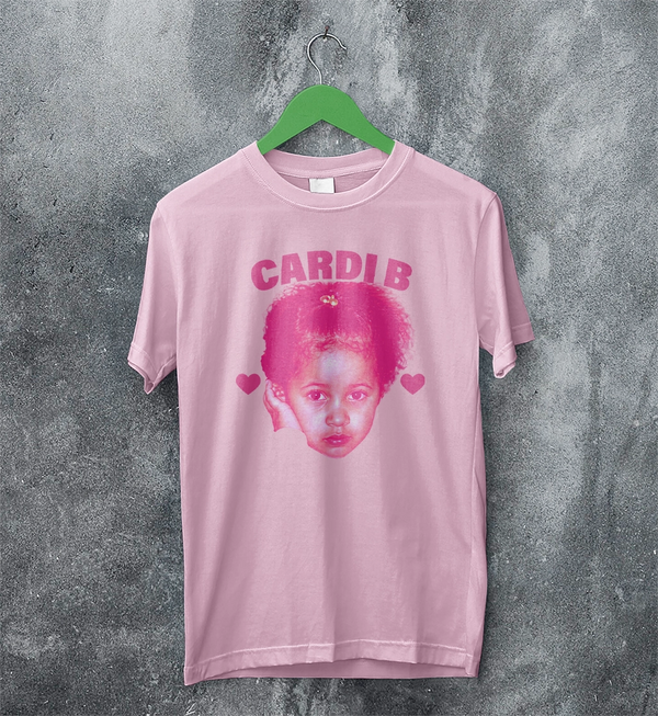 Retro Cardi B T-Shirt Rap Cardi B Concert Shirt Music Rapper Tee