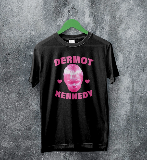 Retro Dermot Kennedy T-Shirt Pop Dermot Kennedy Face Shirt Vintage Irish Singer Tee