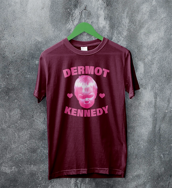 Retro Dermot Kennedy T-Shirt Pop Dermot Kennedy Face Shirt Vintage Irish Singer Tee
