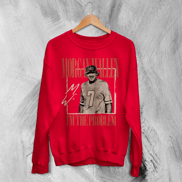 Morgan Wallen Sweatshirt Morgan Wallen I'm the Problem Shirt USA Album Music Crewnek