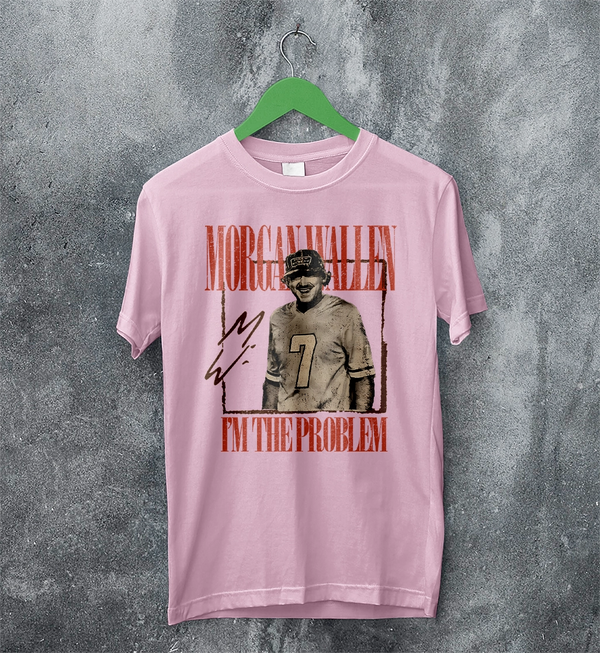 Morgan Wallen T-Shirt Morgan Wallen I'm the Problem Shirt USA Album Music Tee