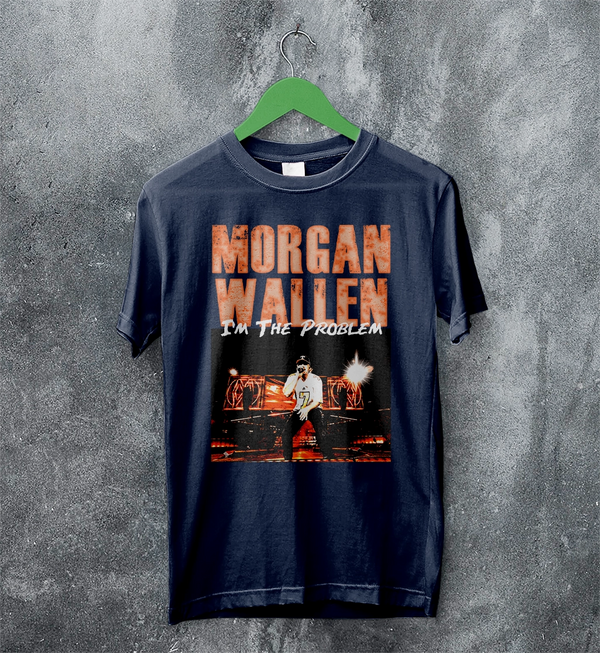 Morgan Wallen T-Shirt Morgan Wallen I'm the Problem Shirt USA Concert Tee