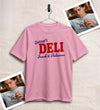 Spider Delmar Deli T-Shirt Superhero Local Queens Shirt Peter Spider Movie Wear