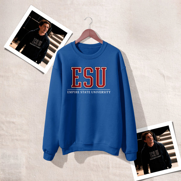 Spider Game Sweatshirt ESU Suit Shirt Empire State University Merch The ESU Suit Crewneck
