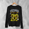 Vozinha Cape Verde Sweatshirt Vintage Vozinha Shirt, Soccer Legend Crewneck