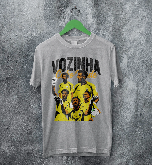 Vozinha Cape Verde T-Shirt Vintage Vozinha Shirt, Soccer Legend Tee