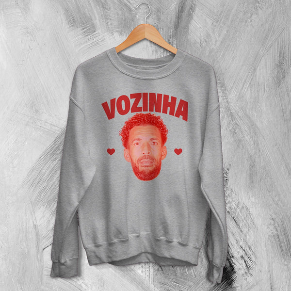 Retro Vozinha Sweatshirt, Vintage Vozinha Face Shirt, Goalkeeper Soccer Legend Crewneck