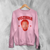 Retro Vozinha Sweatshirt, Vintage Vozinha Face Shirt, Goalkeeper Soccer Legend Crewneck