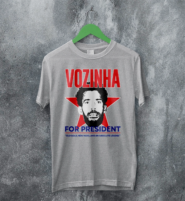 Vozinha President TShirt, Vintage Vozinha For President Shirt, Soccer Legend Tee