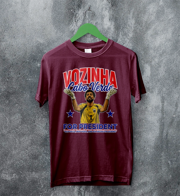 Vozinha For President TShirt, Vintage Vozinha Capo Verde Tee