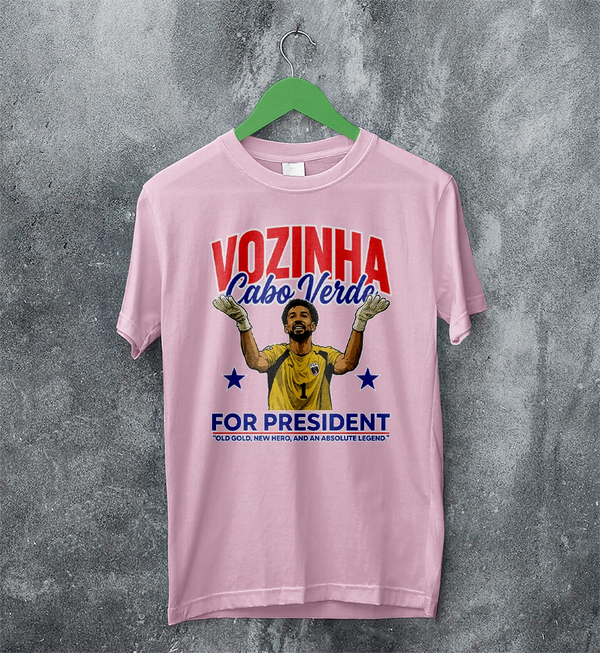 Vozinha For President TShirt, Vintage Vozinha Capo Verde Tee