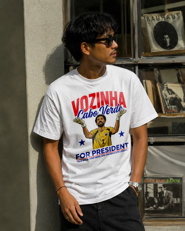 Vozinha For President TShirt, Vintage Vozinha Capo Verde Tee