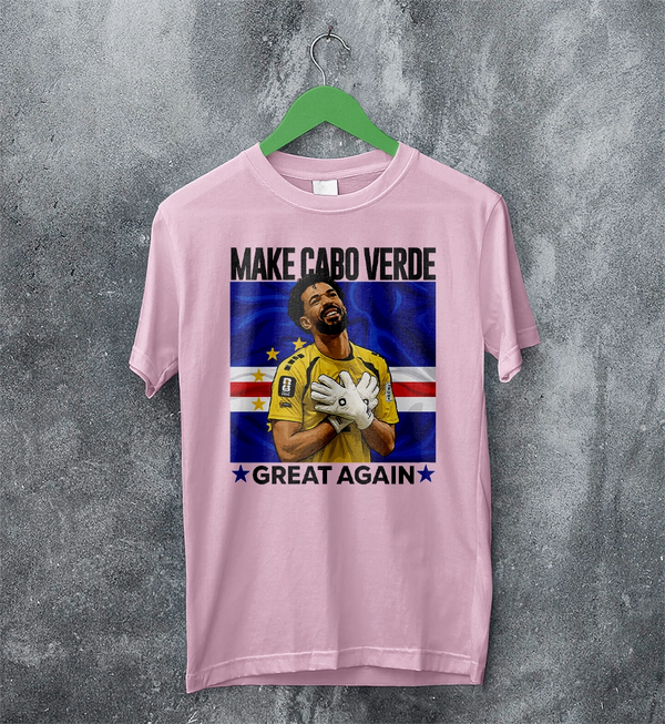 Vozinha Great Again TShirt, Vintage Cabo Verde Star Shirt, Soccer Legend Tee