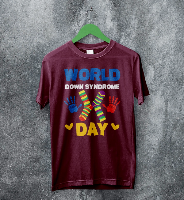 World Down Syndrome Day T-shirt Down Syndrome Support Shirt WDSD Tee