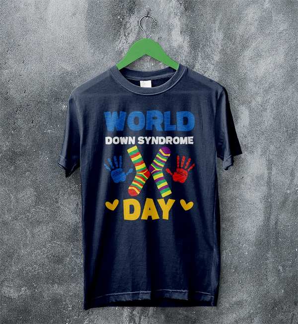 World Down Syndrome Day T-shirt Down Syndrome Support Shirt WDSD Tee