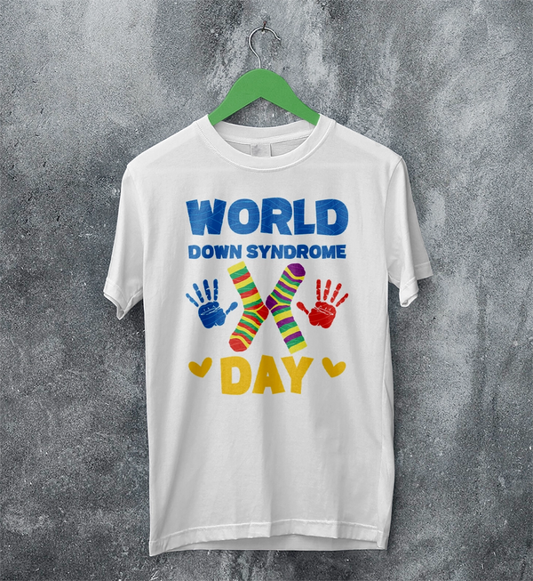 World Down Syndrome Day T-shirt Down Syndrome Support Shirt WDSD Tee