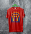 Love Down Syndrome T-shirt World Down Syndrome Day Shirt Rainbow Tee