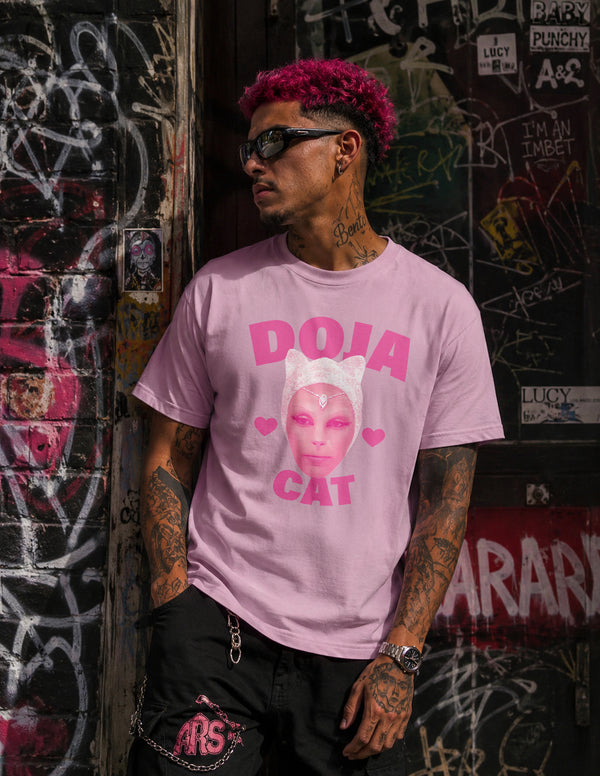 Retro Doja Cat T-Shirt Rap Meme Face Doja Cat Shirt Pop Music Rapper Tee