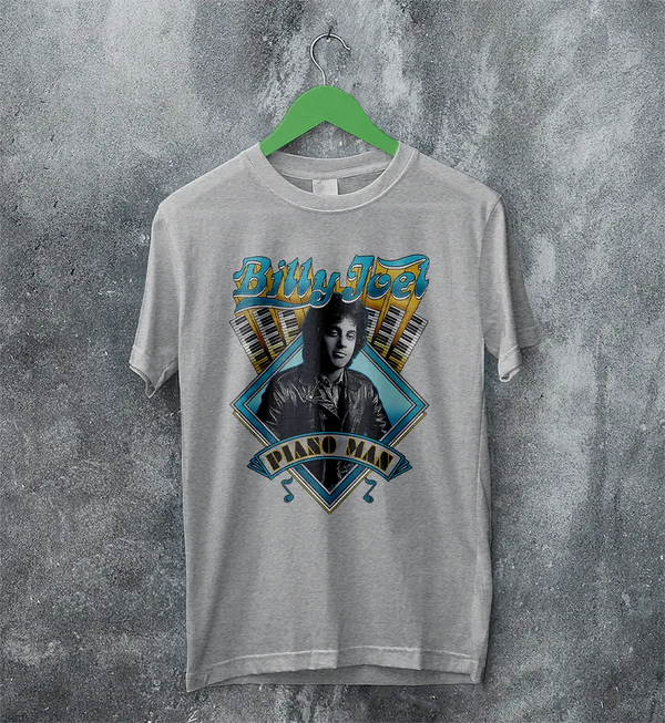 Piano Man T-Shirt Billy Joel Shirt Pop Music Rock and Roll to Me Merch